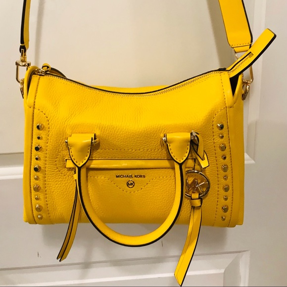 MICHAEL Michael Kors at Neiman Marcus Michael kors MK leather satchel handbag FREE gifts